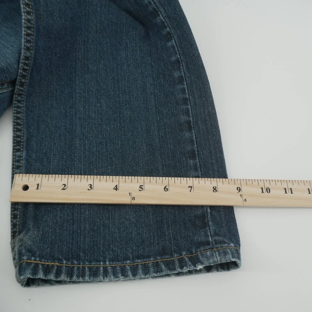 Levi's 505 Athletic Taper Jeans Mens 36x29 Blue Denim 100% Cotton 4090